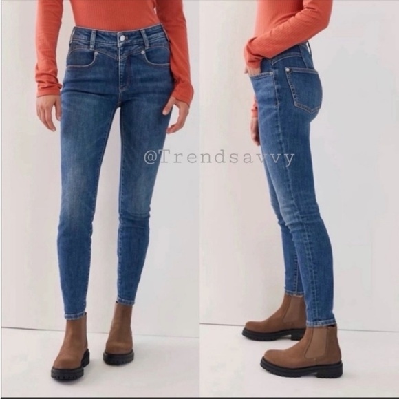 Anthropologie Denim - Anthropologie Pilcro Iris High Rise Skinny Jeans Blue 26 Tall Stretch NWT